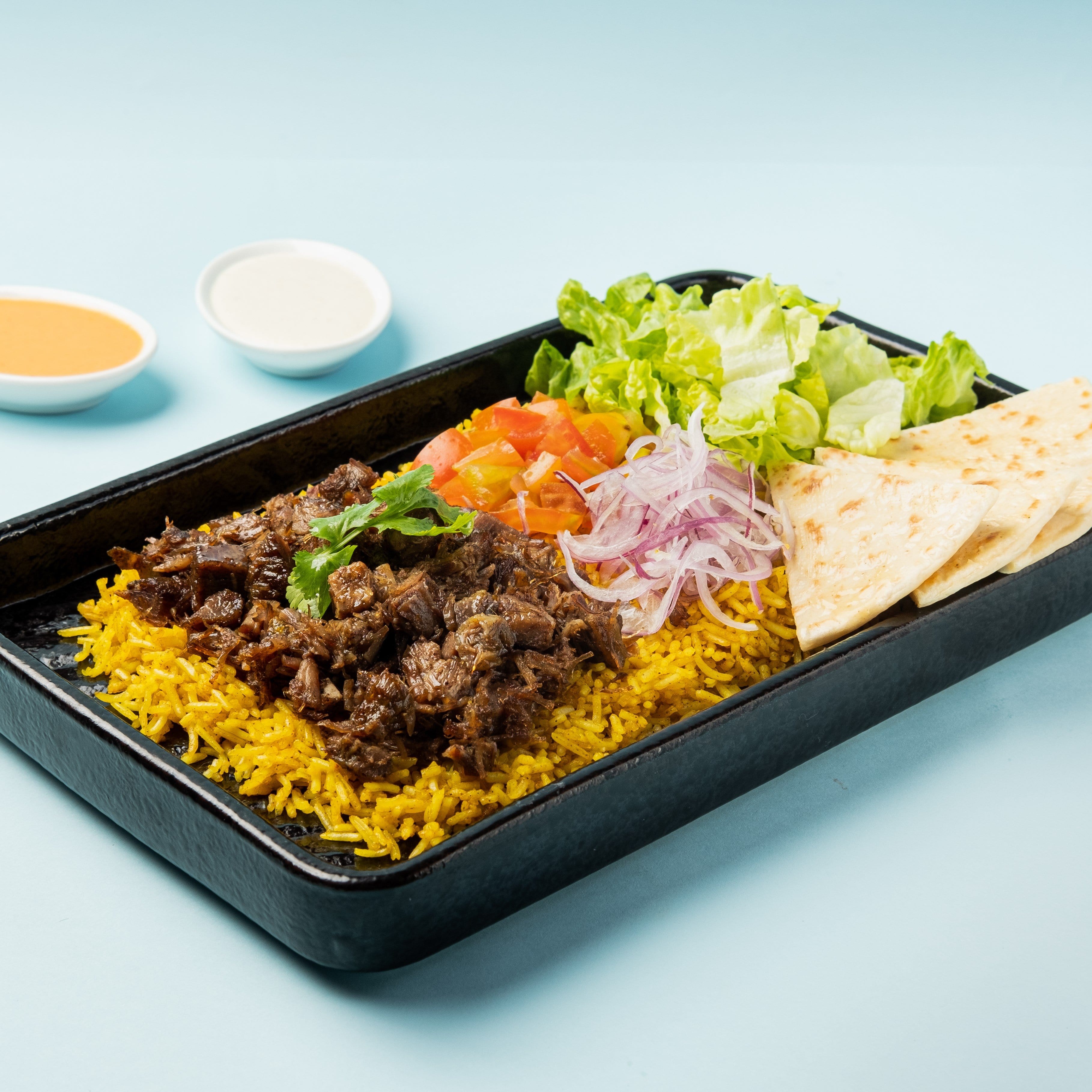 Beef Shawarma Rice Plate