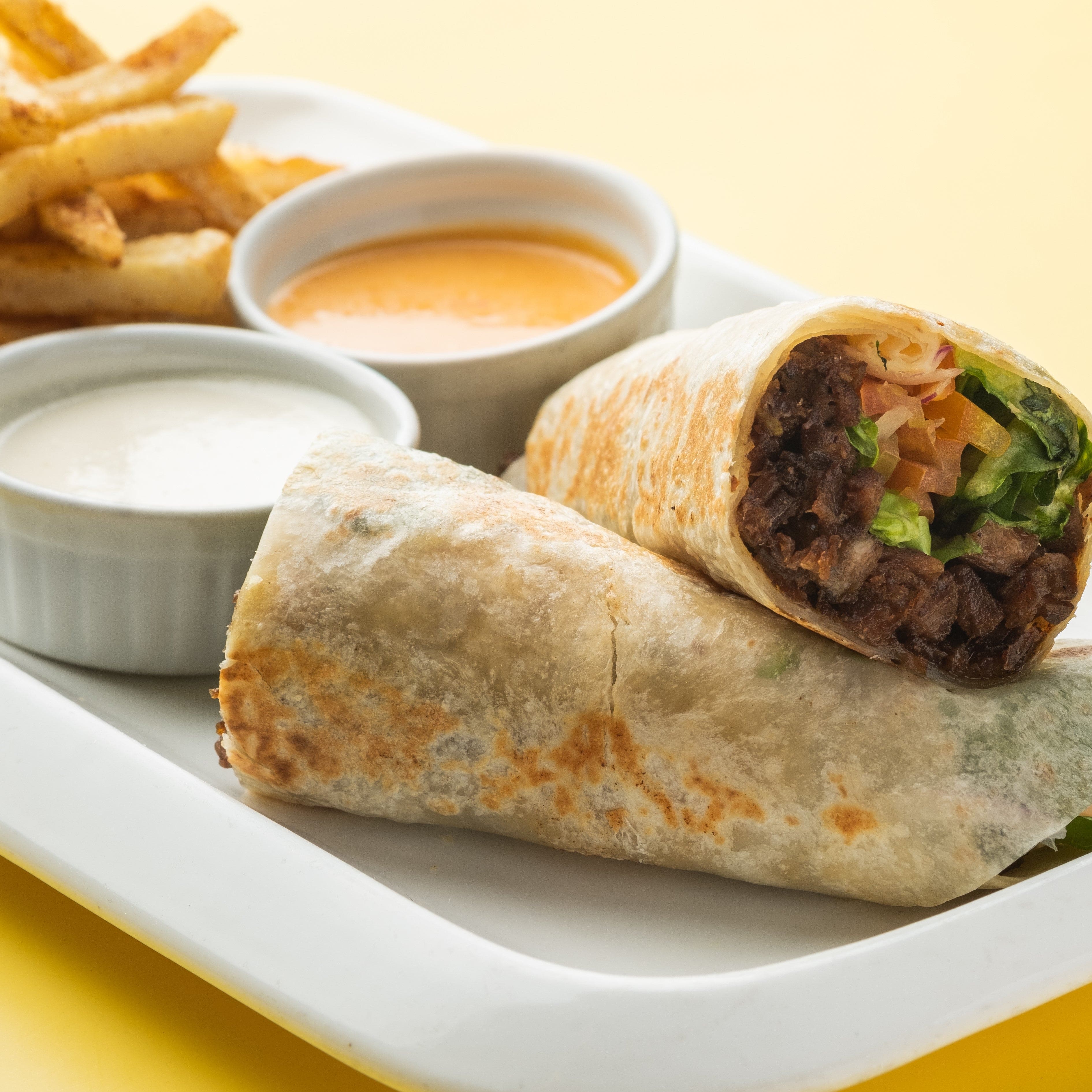 Beef Shawarma Vegs Wrap