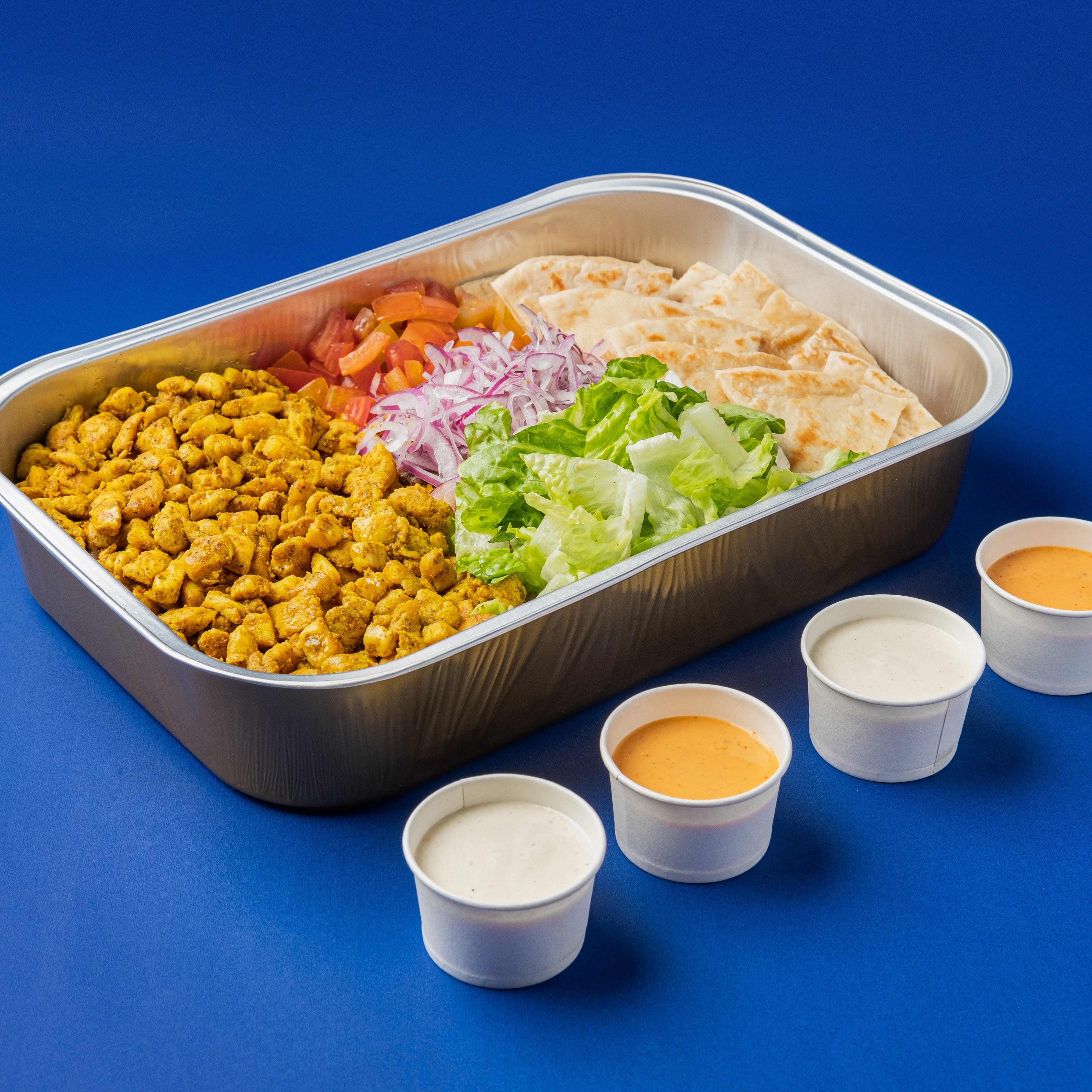 Shawarma Plate Chicken Tray