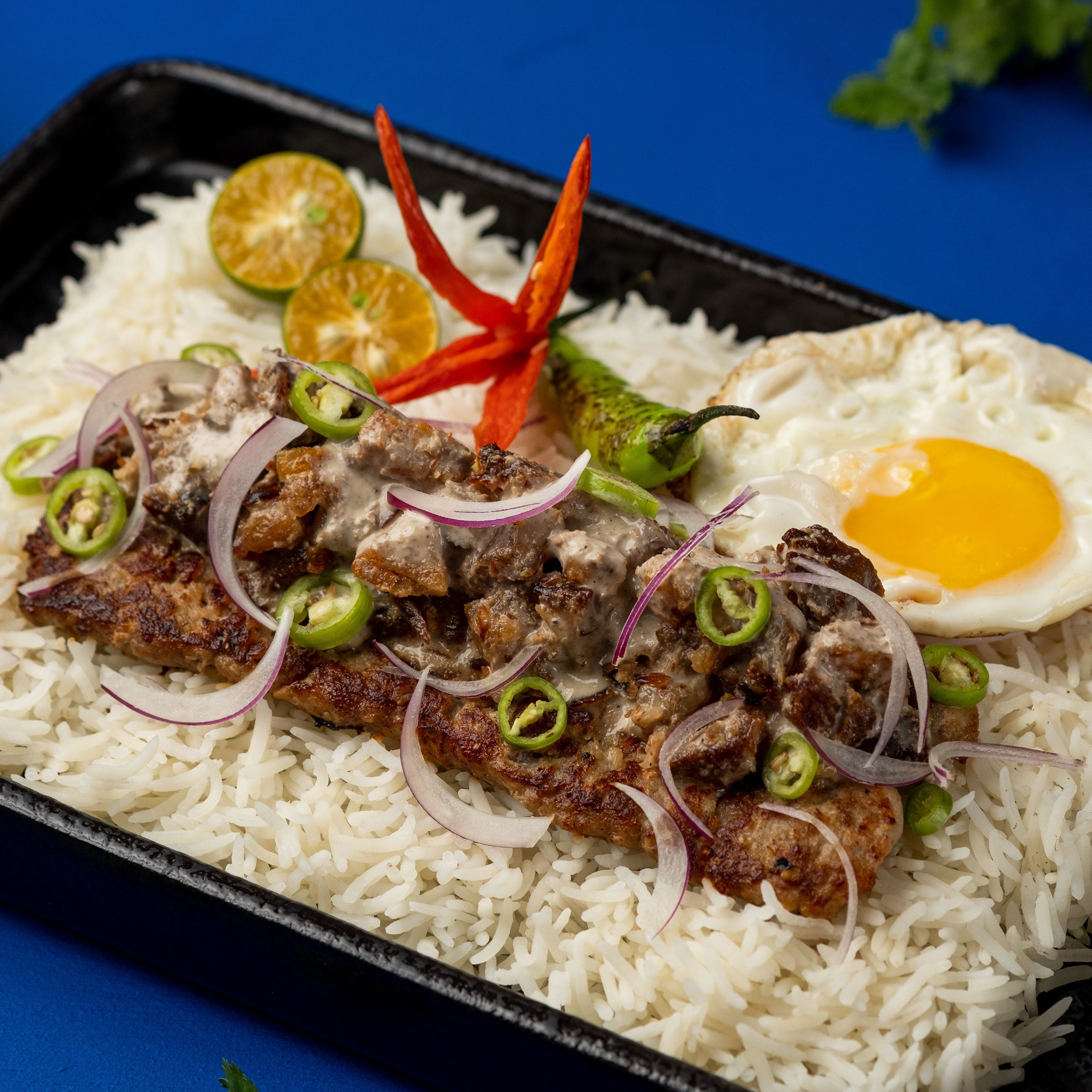Pork Sisig Kebab