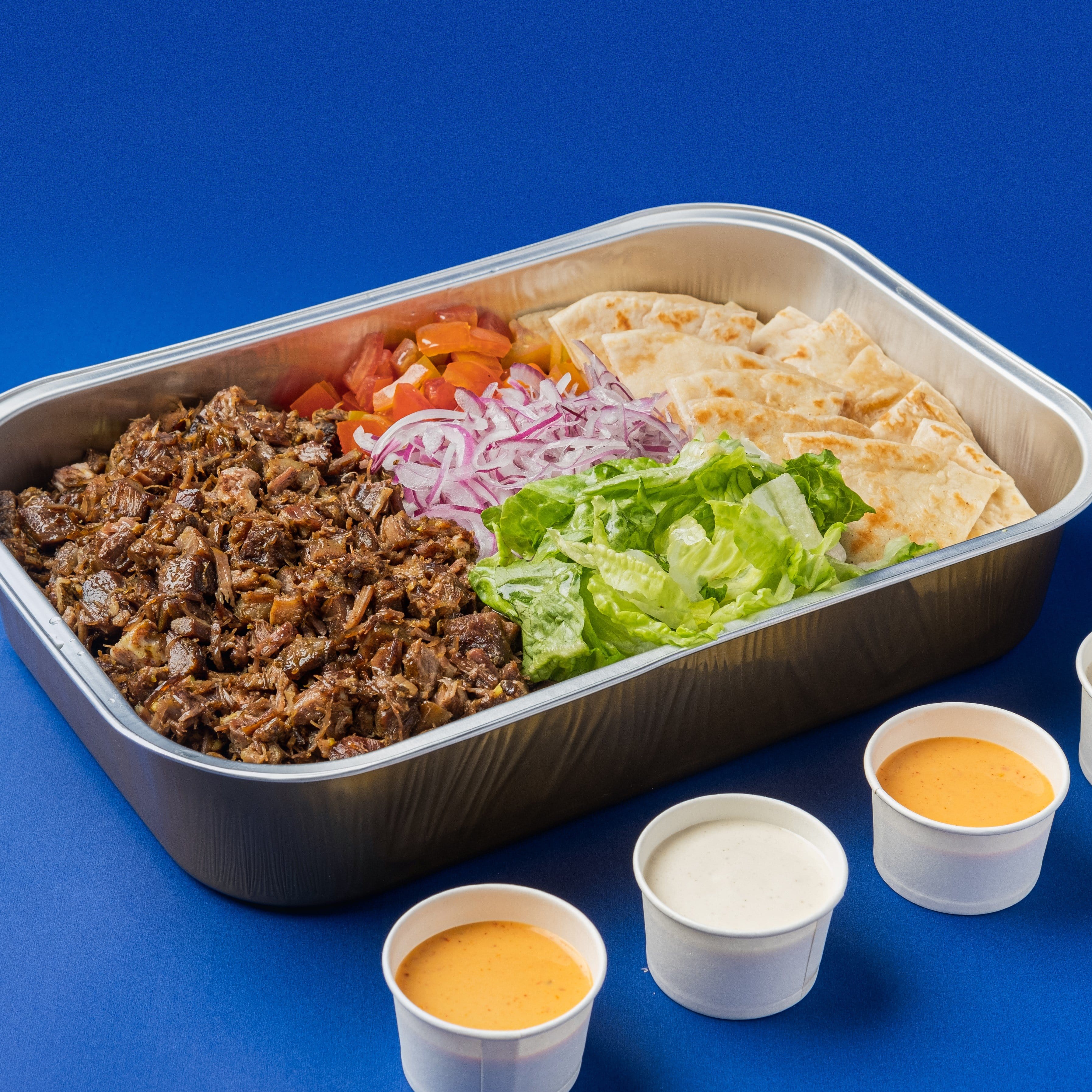 Shawarma Plate Beef Tray