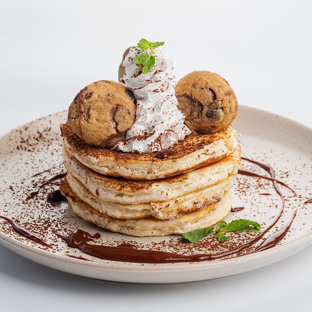 Triple Chocolate Lava Pancake