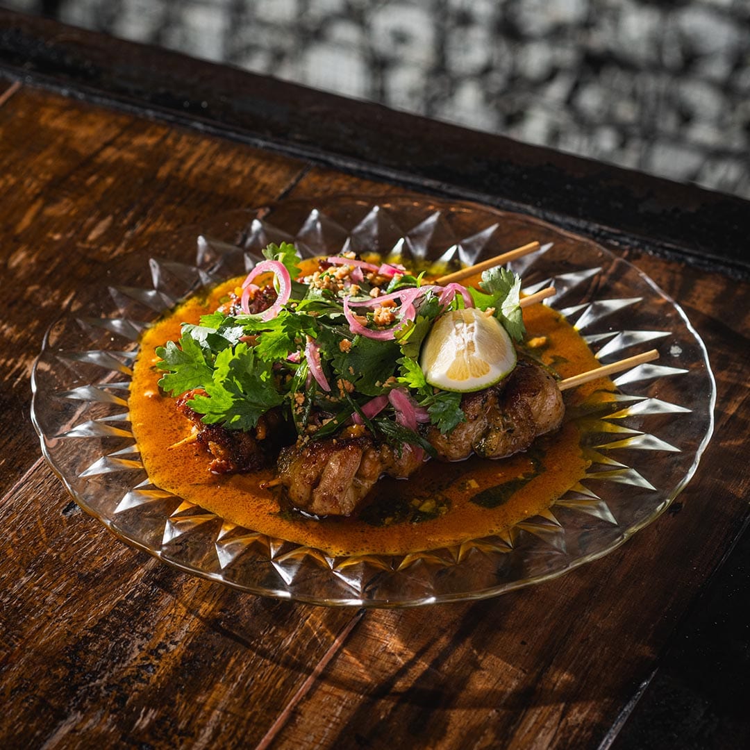 Chicken Satay Kare Kare