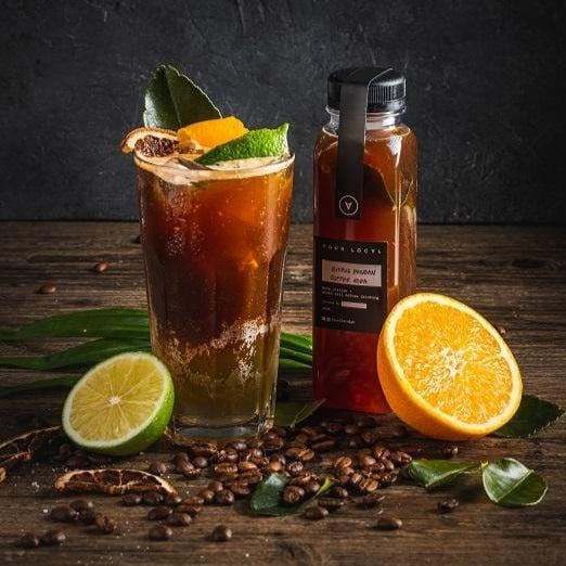 Citrus Pandan Coffee Soda (300mL)