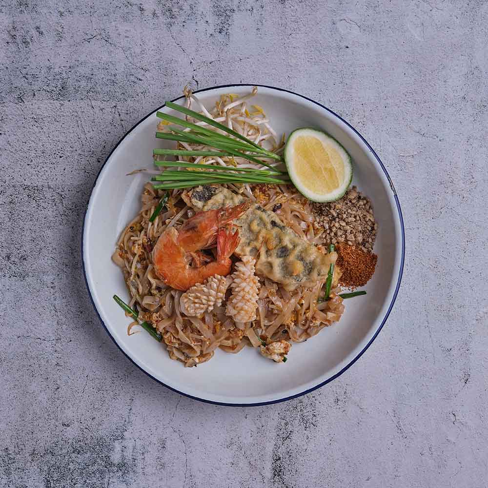 PAD THAI TALAY / Seafood Pad Thai Solo