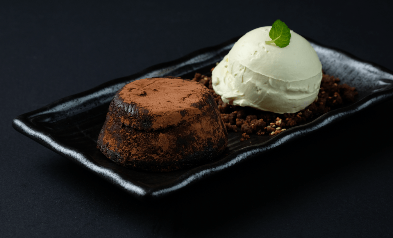 Sesame Choco Lava Cake