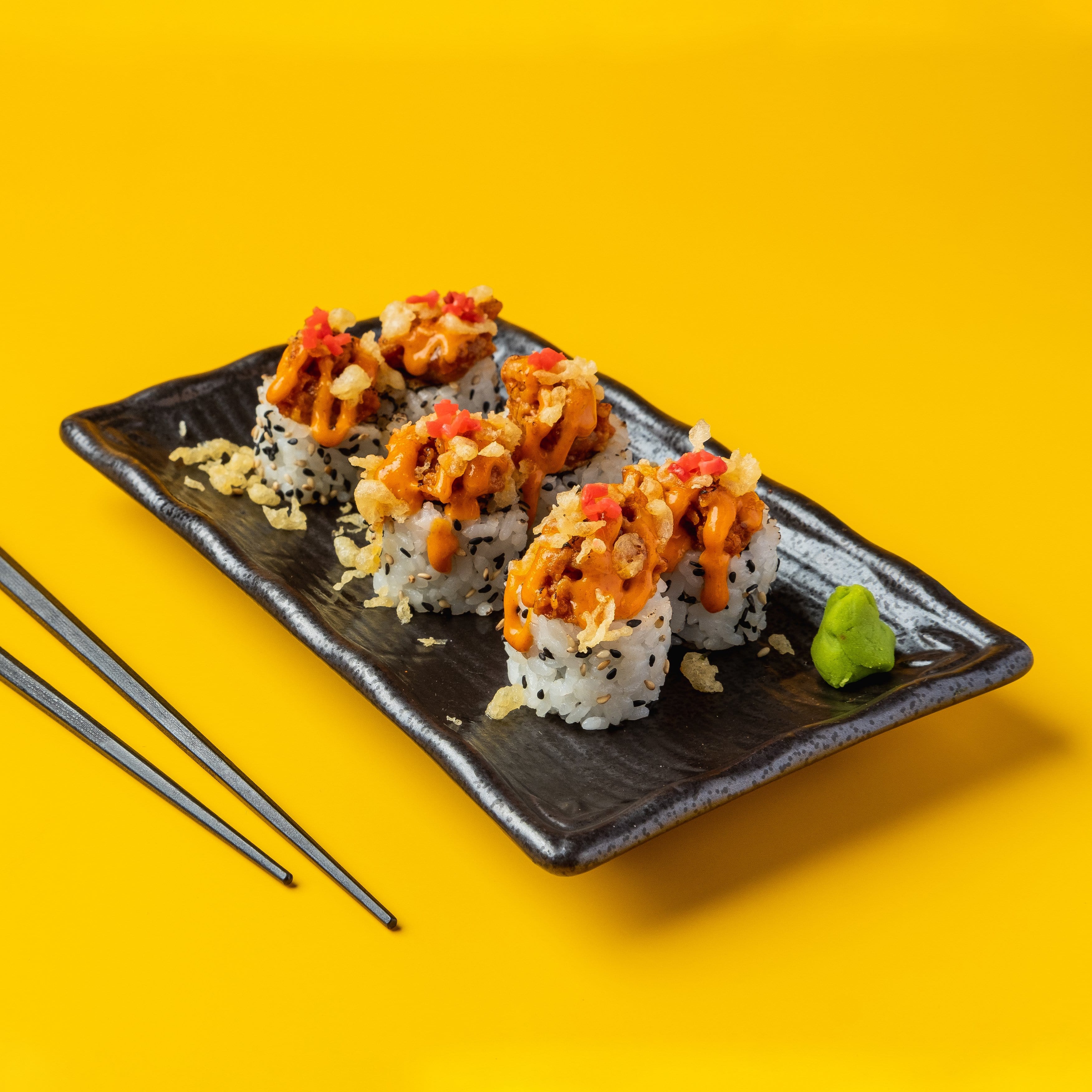 Spicy Crunchy Tuna Aburi