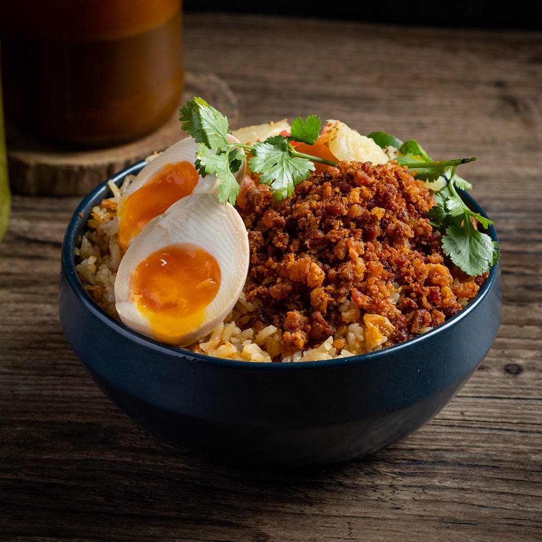 Chorizo Pudpud Rice Bowl